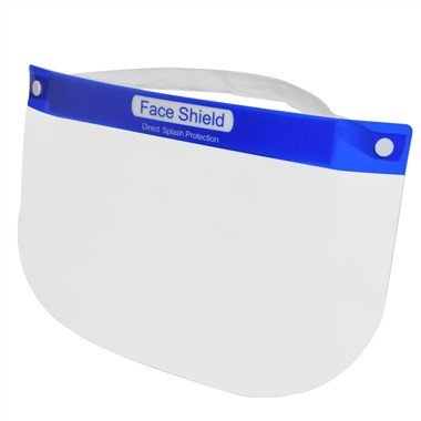 Przezroczysta ochronna osłona twarzy